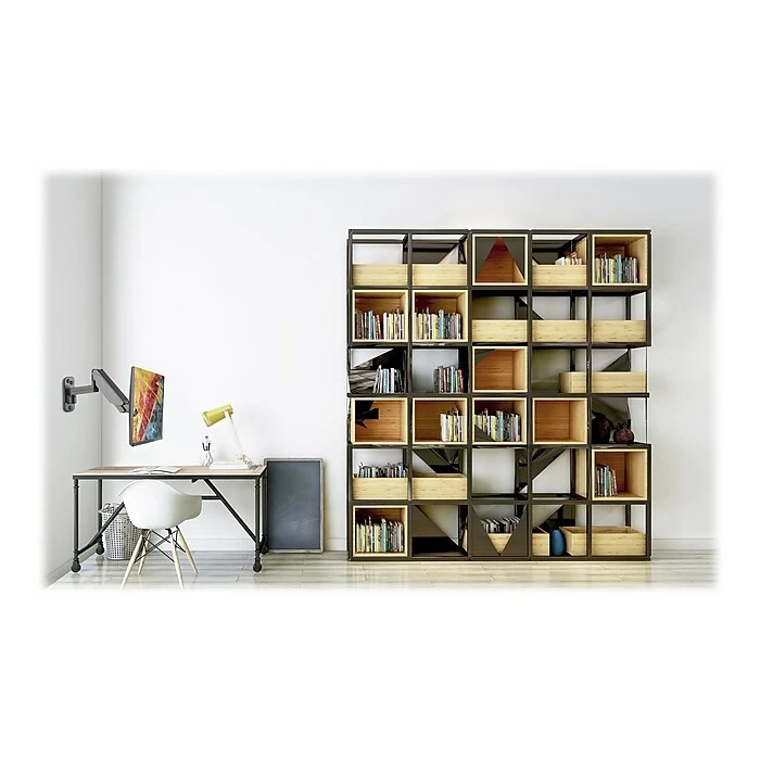 SIIG Adjustable Monitor Arm, Up To 32", Black (CE-MT2L12-S1) - Image 5