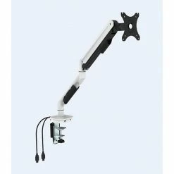 Loctek N Adjustable Monitor Arm, Up To 30", White (Q7)