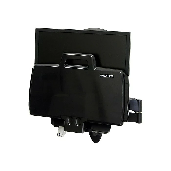 Ergotron 200 Series Combo Monitor Arm, Up To 24" Monitor, Black (45-230-200)