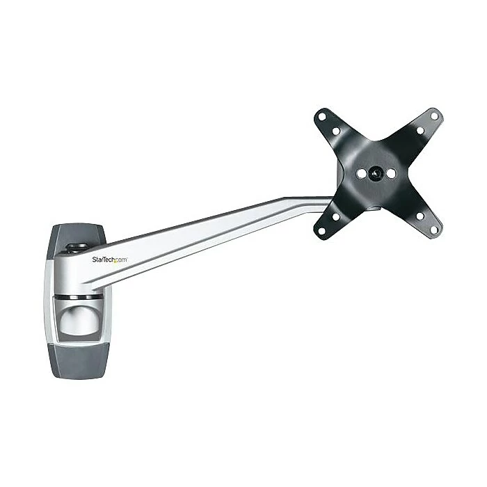 StarTech Wall Mount Monitor Arm - 10.2" Swivel - For Up To 34" VESA, Up 30", Silver (ARMWALLDS2) - Image 2