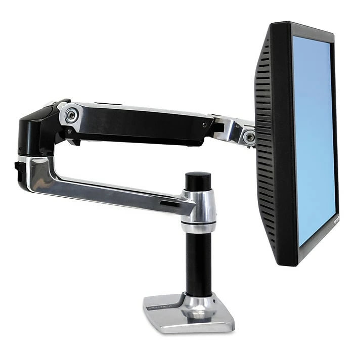 Ergotron LX Desk Mount LCD Arm Adjustable Monitor, Up To 34", Black (45-241-026) - Image 2