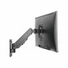 SIIG Adjustable Monitor Arm, Up To 32", Black (CE-MT2K12-S1)