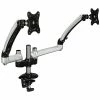 Mount-It! Height Adjustable Dual Monitor Desk Mount For 17"-30" Monitors (MI-4PC312S)