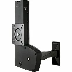 Ergotron Glide Wall Mount LD-X Adjustable Monitor Arm, Up To 42", Black (61-113-085)