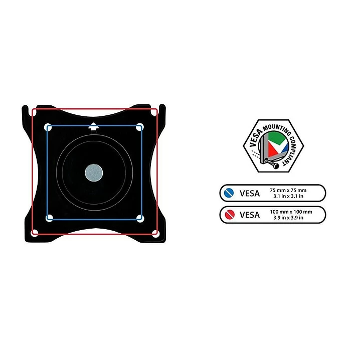 Mount-It! Dual Monitor Desk Mount With Dual Articulating Arms For 13"-27" Screens (MI-1762) - Image 9