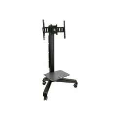 Ergotron Neo-Flex UHD Monitor Cart, Up To 80" Monitor, Black (24-192-085)