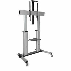 Tripp Lite Mobile Flat-Panel Floor Stand For TVs And Monitors, Heavy-Duty, Up To 100" (DMCS60100XX)