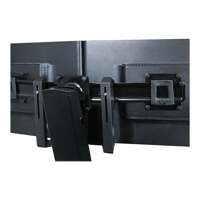 Ergotron Dual Monitor Mounting Kit, Up To 26" Monitors, Black (97-783) - Image 3