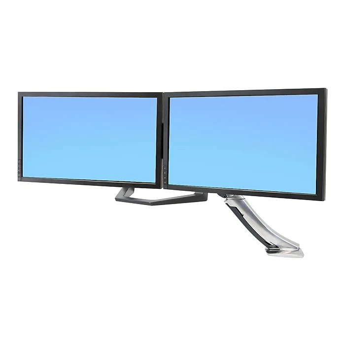 Ergotron Dual Monitor Mounting Kit, Up To 26" Monitors, Black (97-783) - Image 4
