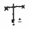 Mount-It! Mount-lt! Adjustable Full Motion Monitor Arm Mount, Up To 32" Monitor, Black (MI-2752L)