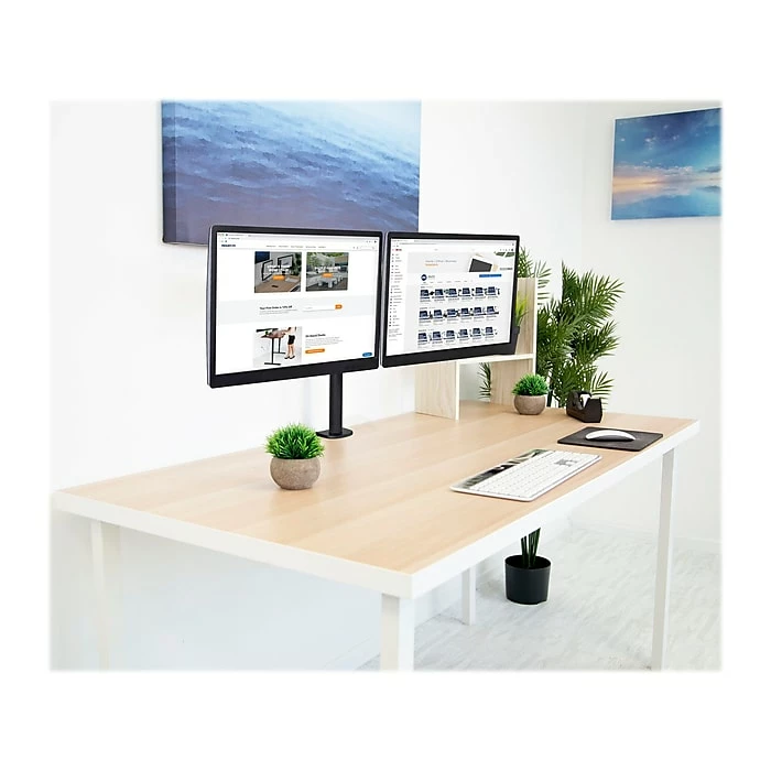 Mount-It! Mount-lt! Adjustable Full Motion Monitor Arm Mount, Up To 32" Monitor, Black (MI-2752L) - Image 2