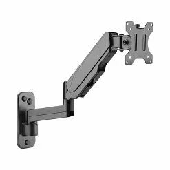 Mount-It! Adjustable Monitor Wall Mount, Up To 32", Black (MI-3753)