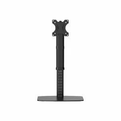 Tripp Lite Single-Display Monitor Stand - Height Adjustable, 17" To 27" Monitors Mount, Up, Black (DDV1727S)