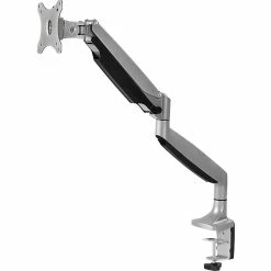 SIIG Adjustable Monitor Mount, Up To 32", Silver (CE-MT2D12-S1)
