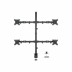 Mount-It! Mount-lt! Adjustable Monitor Mount, Up To 32", Black (MI-2754)