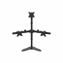 Monoprice Triple Monitor Pyramid Free Standing Desk Mount