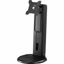 Amer Adjustable Monitor Mount, Up To 24", Black (AMR1S)